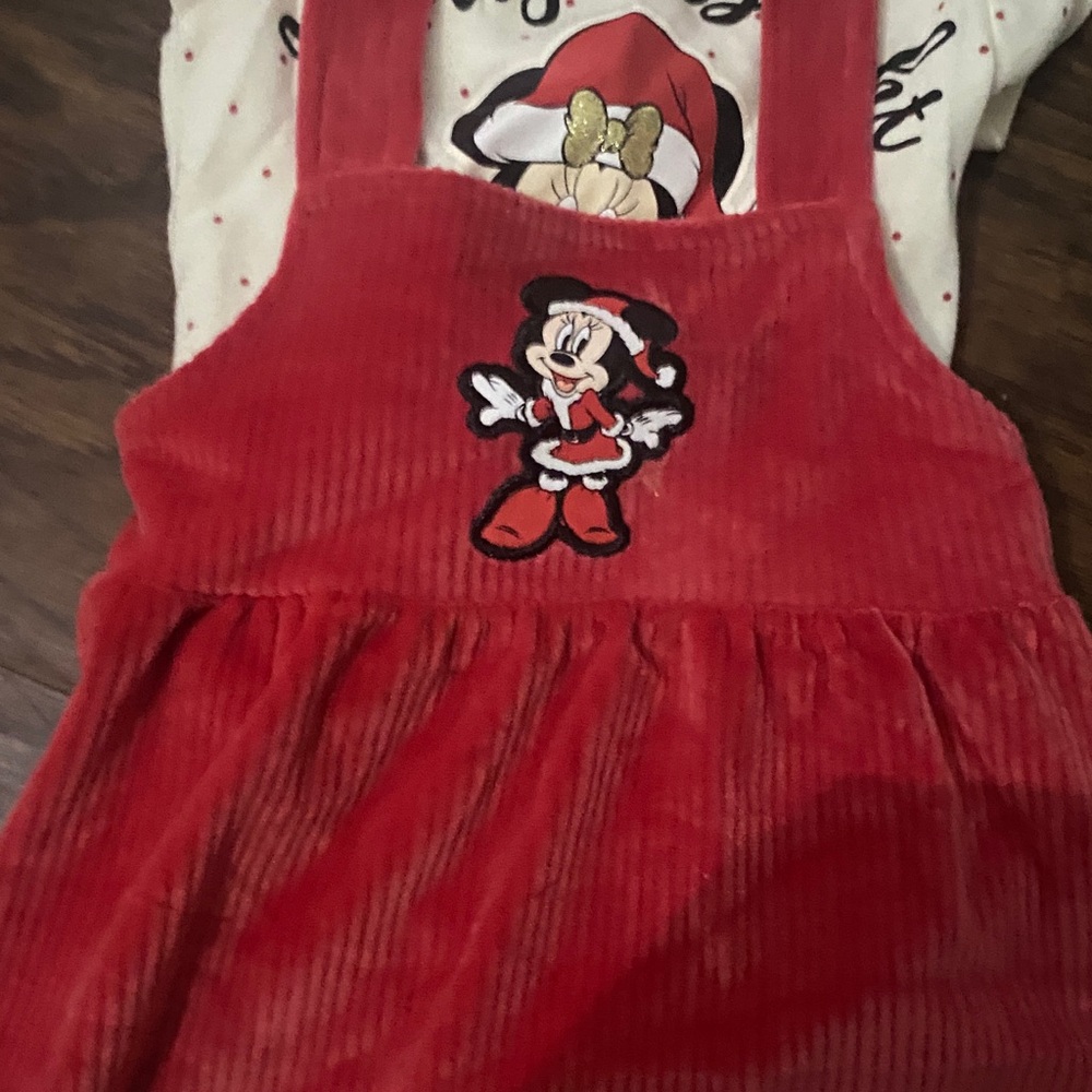 Disney Baby Red Outfit